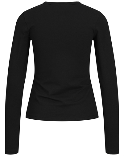 JJXX - JXCeline Gigi Solid Langærmet Trøje - Black